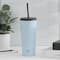 JoyJolt® 20oz. Vacuum Insulated Tumbler with Flip Lid & Straw